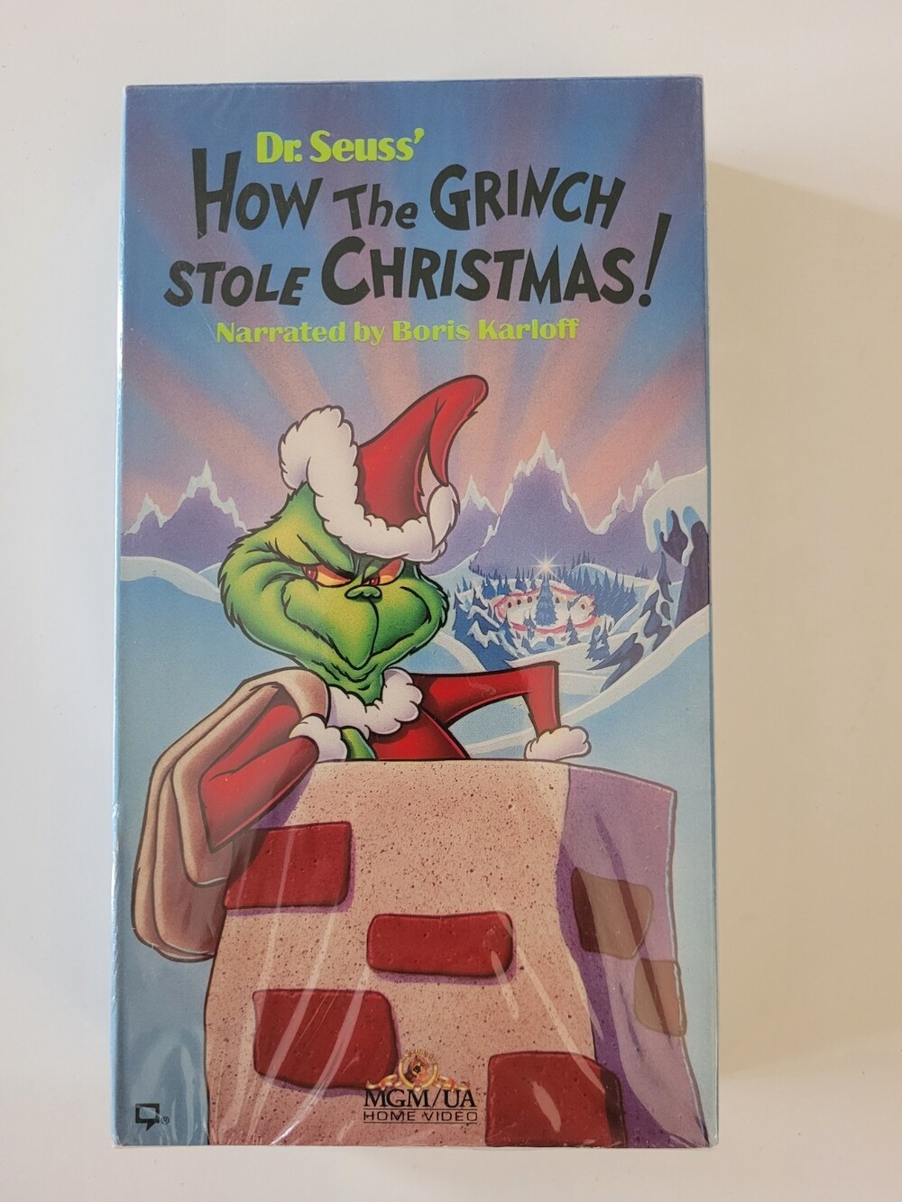 How the Grinch Stole Christmas VHS 1994 - Original 1966 Holiday Special - Sealed